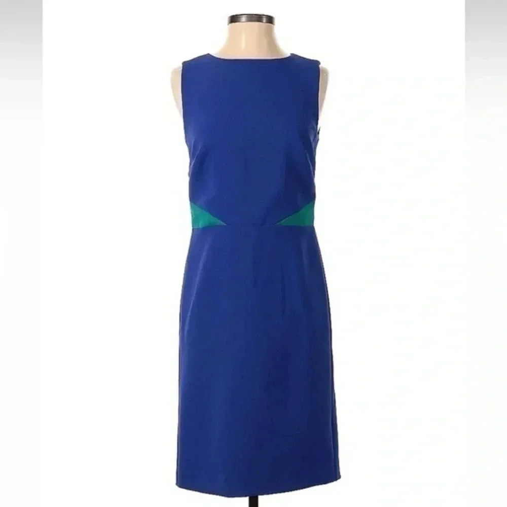 Nicole Miller Artelier Women's Sleeveless Sheath Knee Length Dress Size 0 XS